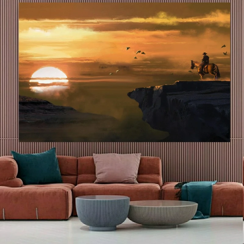 پوستر دیواری طرح گیم ردد - Red Dead Redemption 2 مدل SDP74127