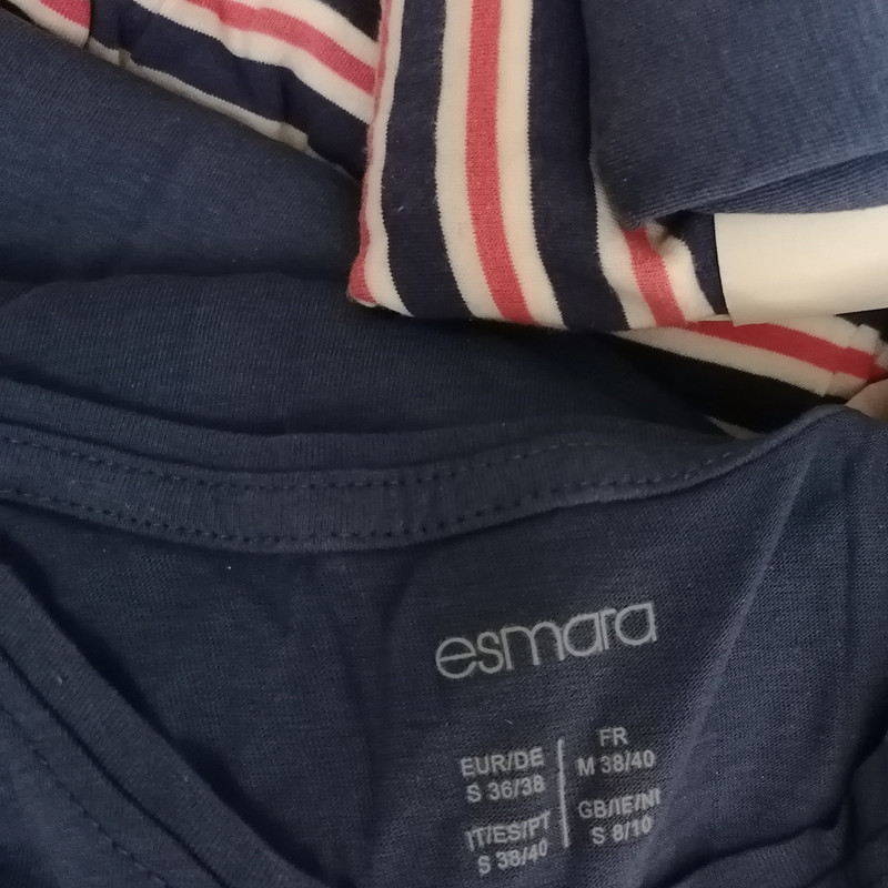 ست تی شرت آستین بلند و شلوار زنانه اسمارا مدل 17391348