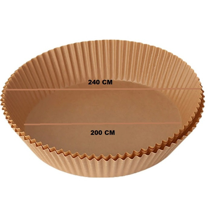 کاغذ سرخکن به گز مدل نسوز هواپز ایر فرایر  کد 20 مجموعه 50 عددی