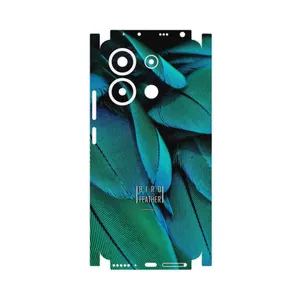 MAHOOT Green Feather-FullSkin Cover Sticker for Xiaomi Redmi Note 13 4G