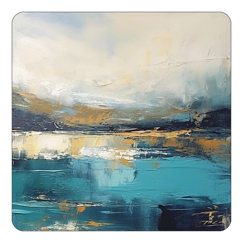 مگنت کاکتی طرح نقاشی رنگ روغن مدل mp69309