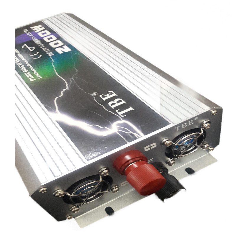 اینورتر تمام سینوسی تی بی ای مدل T12P2000-2 ظرفیت 2000 وات