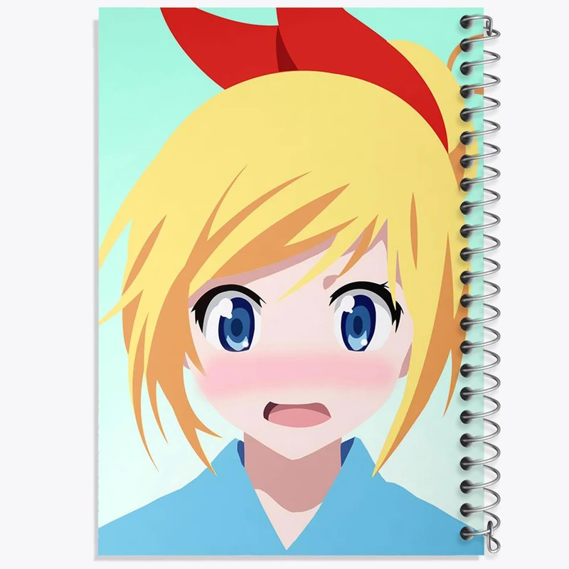 دفتر نت موسیقی 50 برگ خندالو مدل انیمه عشق دروغین کد 17171