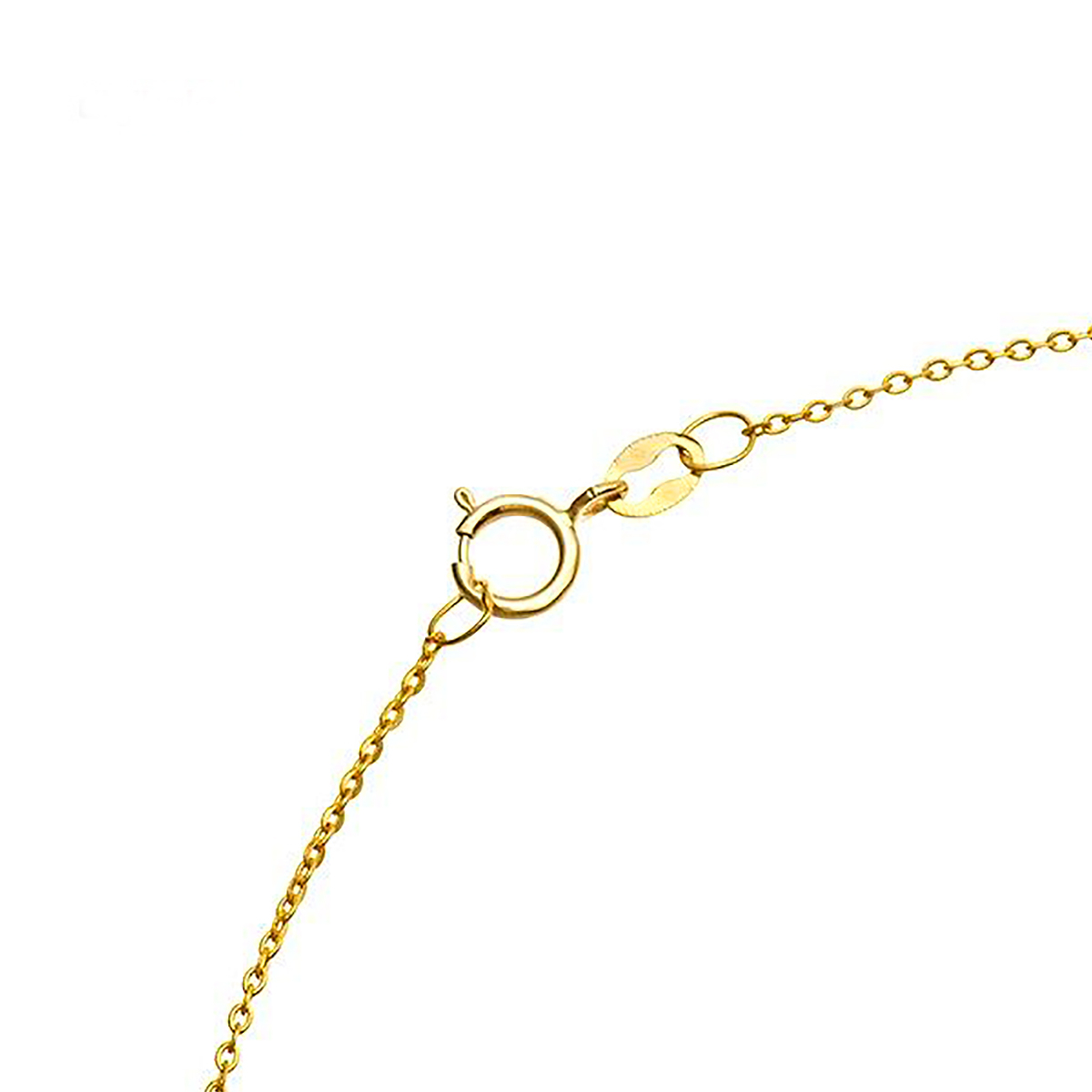 گردنبند طلا 18 عیار زنانه مدل اینفینیتی ضربان قلبی