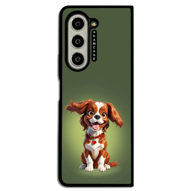 کاور آکام مدل AMC-WSGZFOLD5-DOGS-13 مناسب برای گوشی موبایل سامسونگ Galaxy Z Fold 5