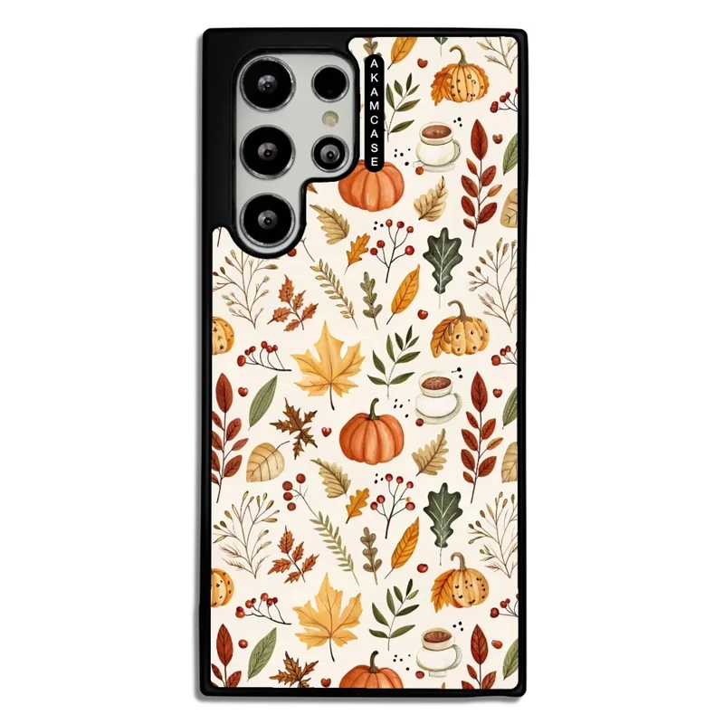 کاور آکام مدل AMC-WSGS22U-PUMPKIN-21 مناسب برای گوشی موبایل سامسونگ Galaxy S22 Ultra