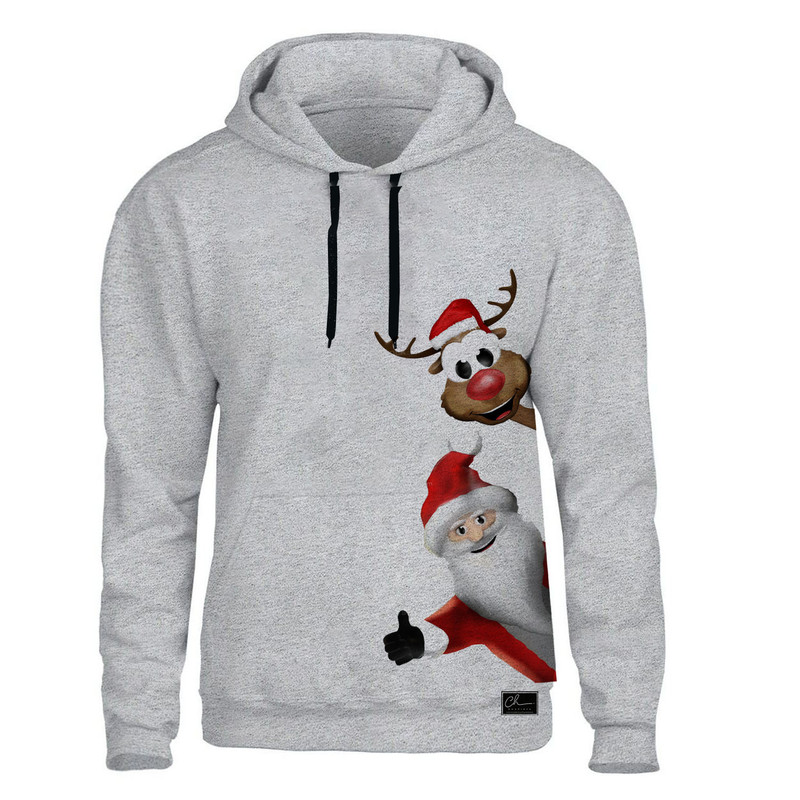 هودی مردانه مدل کریسمس کد P328