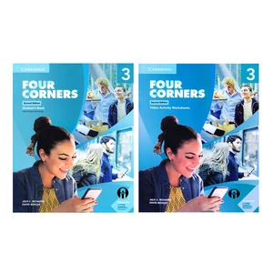 کتاب  Four Corner 3 Second Edition اثر Jack C. Richards And David Bohlke انتشارات الوندپویان دو جلدی