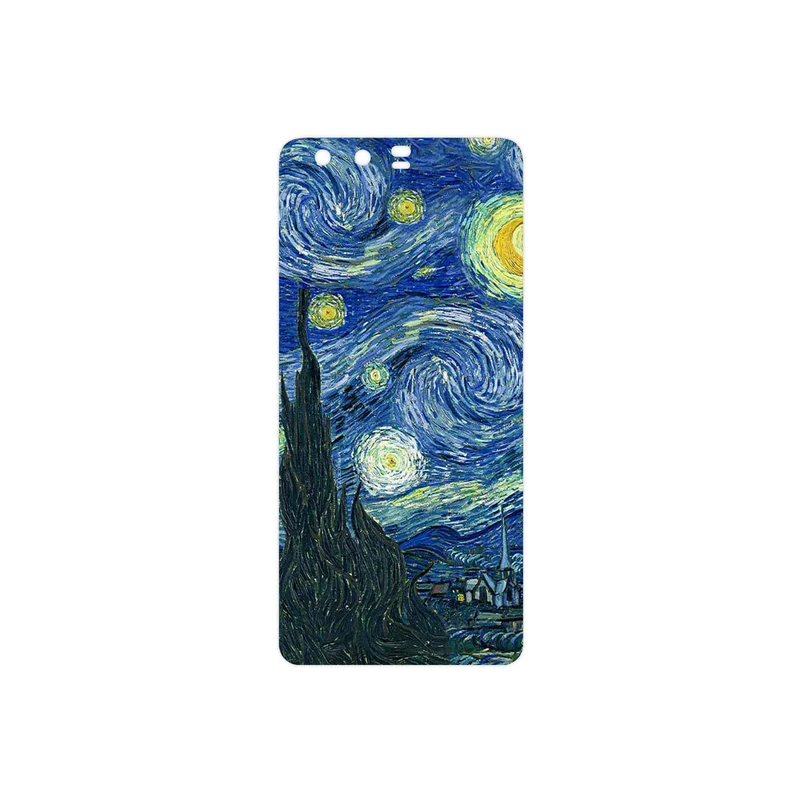 برچسب پوششی ماهوت مدل The Starry Night of van Gogh مناسب برای گوشی موبایل هوآوی P10
