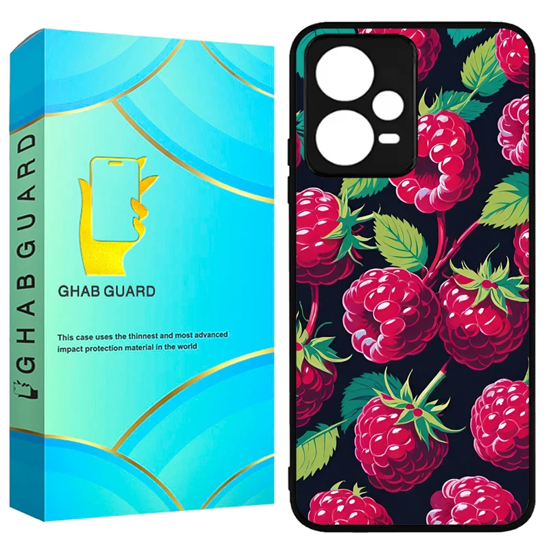 کاور قاب گارد طرح تمشک مدل GCHPX5P مناسب برای گوشی موبایل شیائومی Poco X5 Pro 5G