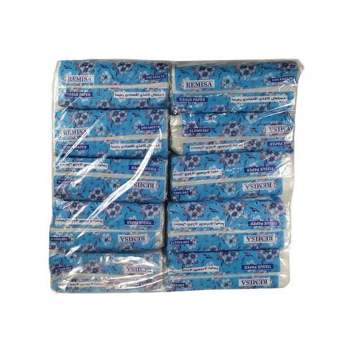دستمال کاغذی 100 برگ رمیسا مدل اقتصادی بسته 10 عددی