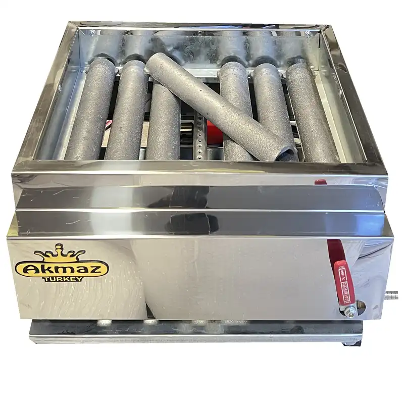 باربیکیو آکماز مدل 7 شعله چدنی