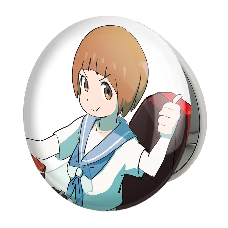 آینه جیبی خندالو طرح ماکو انیمه آکیرا مدل تاشو کد 33345