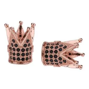 پلاک دستبند رزالیا طرح تاج کد Raika-AK-14 بسته 2 عددی