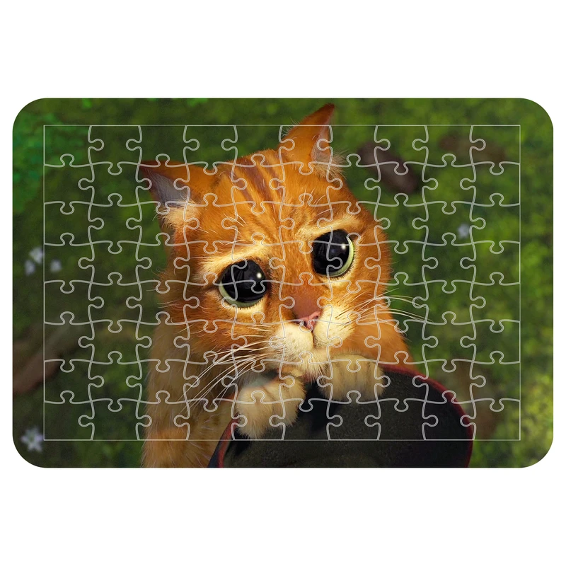 پازل 54 تکه مدل CHB1591 طرح انیمیشن گربه شرک