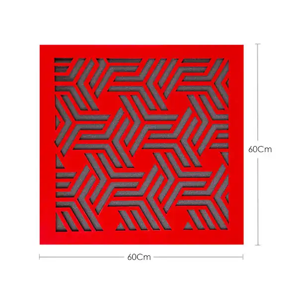 پنل آکوستیک وین مدل ترکیبی فلکسی پل 60 و ولکا R و وود آلفا R مجموعه 15 عددی