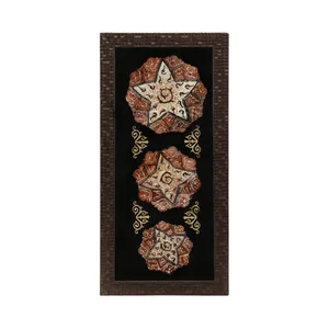 تابلو میناکاری مسی فراز هنر مدل شمسه کد R-3818