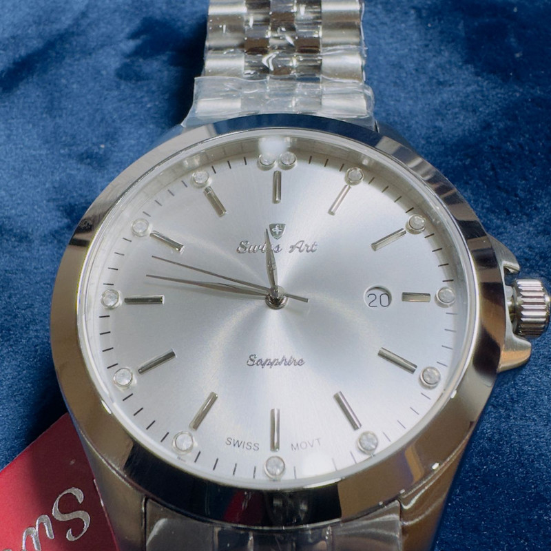 ست ساعت مچی عقربه‌ای زنانه و مردانه سوئیس آرت مدل 620005-6-01