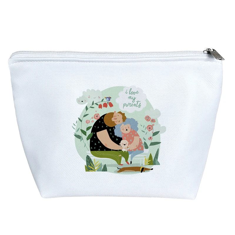 کیف لوازم آرایش دخترانه خندالو مدل خانواده  کد 1888