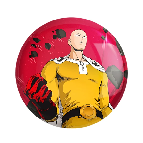 مگنت خندالو طرح سایتاما انیمه مرد تک مشتی One Punch Man کد 10521