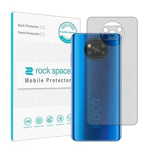 Matte Rockspace HyMTT model phone back protector suitable for Xiaomi Poco X3 mobile phone