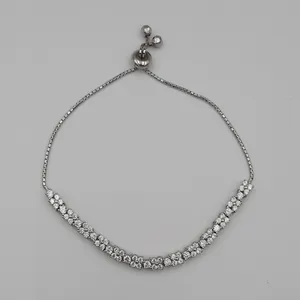 دستبند نقره زنانه مدل 2