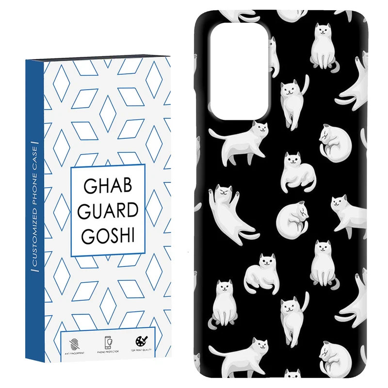 کاور قاب گارد گوشی طرح پیشی کد Dimo-551 مناسب برای گوشی موبایل شیائومی Redmi Note 9 4G / Redmi 9T