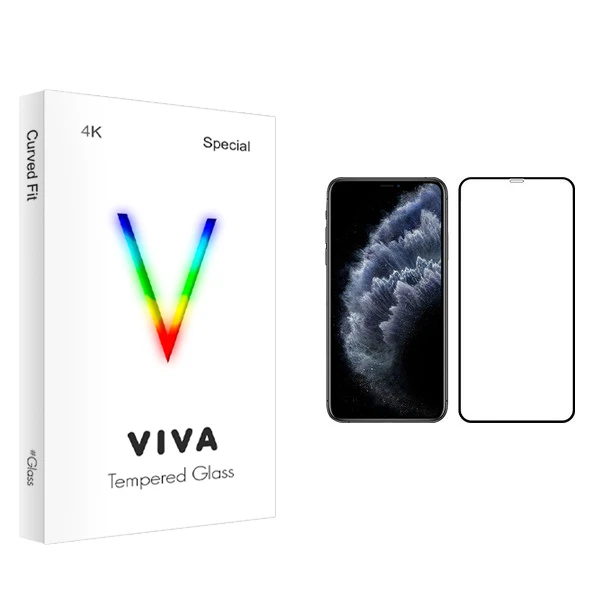 محافظ صفحه نمایش مات ویوا مدل 4K مناسب برای گوشی موبایل اپل iPhone 11