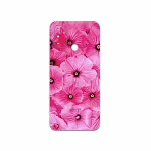 MAHOOT Pink-Flower Cover Sticker for OnePlus Nord N100