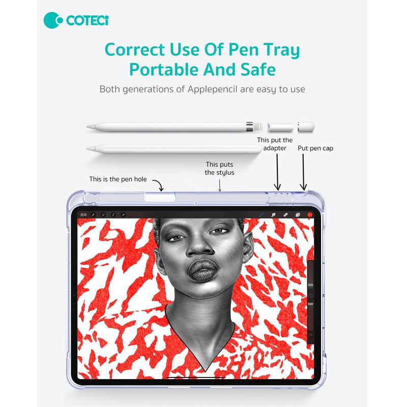 کیف کلاسوری کوتتسی مدل IP-041 مناسب برای تبلت اپل iPad Pro 11inch 2024