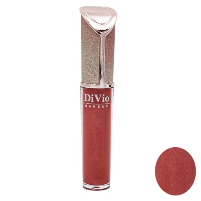 رژ لب مایع دیویو مدل شاین دار اکلیلی شماره 104