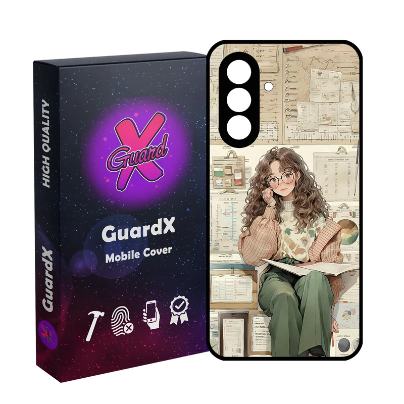 کاور گارد ایکس طرح دخترانه مدل 10718 مناسب برای گوشی موبایل سامسونگ Galaxy S24 FE