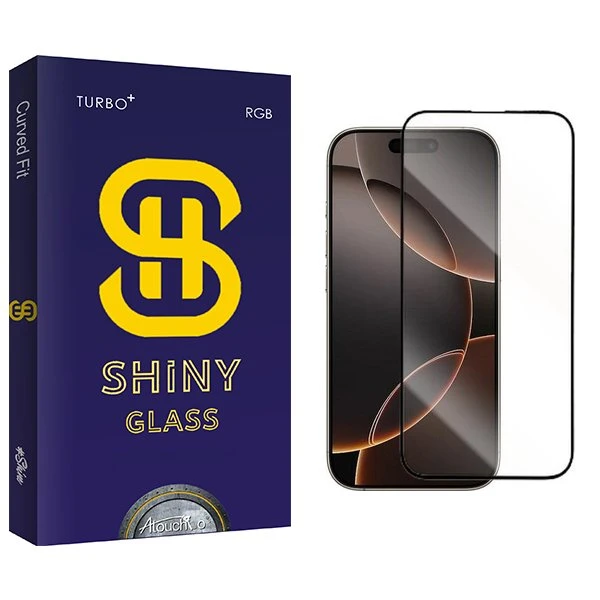 محافظ صفحه نمایش آتوچبو مدل Shinynewpkg مناسب برای گوشی موبایل اپل iPhone 16 Pro Max
