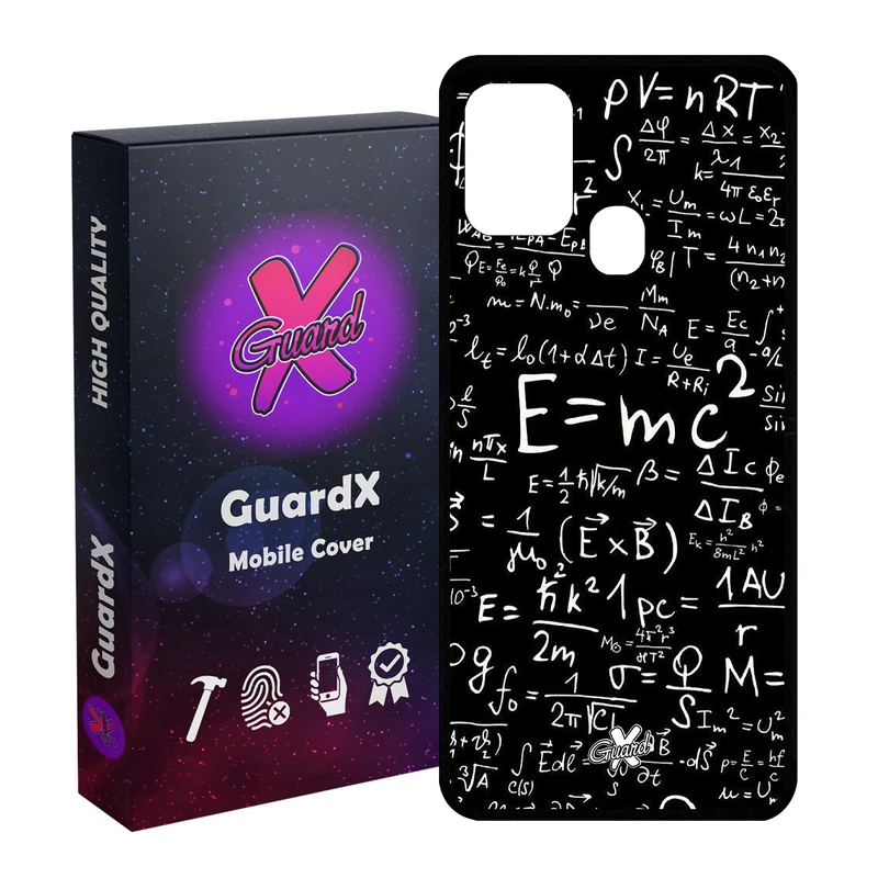 کاور گارد ایکس طرح فیزیک مدل Glass10085 مناسب برای گوشی موبایل سامسونگ Galaxy M31 / M31 Prime / F41