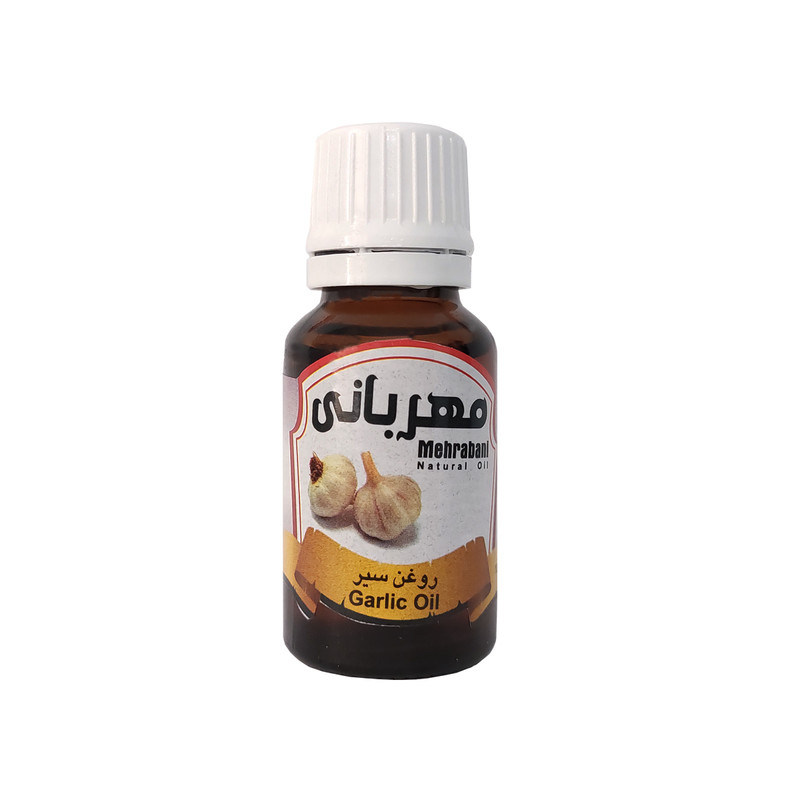 روغن بدن مهربانی مدل سیر کد RBM-SI مناسب برای انواع پوست حجم 18 میلی لیتر