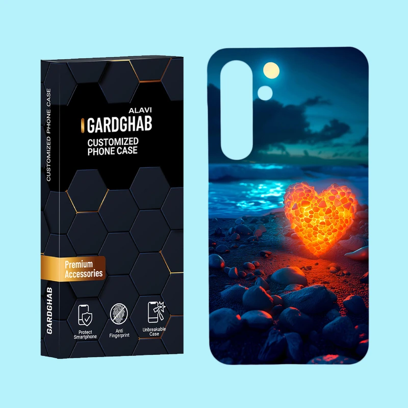  کاور گارد قاب علوی مدل عاشقانه مناسب برای گوشی موبایل سامسونگ Galaxy S24 Plus