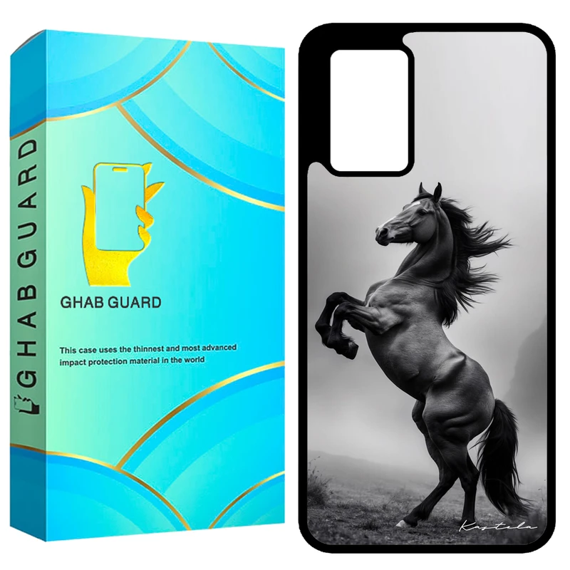 کاور قاب گارد طرح اسب مدل GCHP11S مناسب برای گوشی موبایل شیائومی Redmi Note 11 4G / Redmi Note 11S 4G