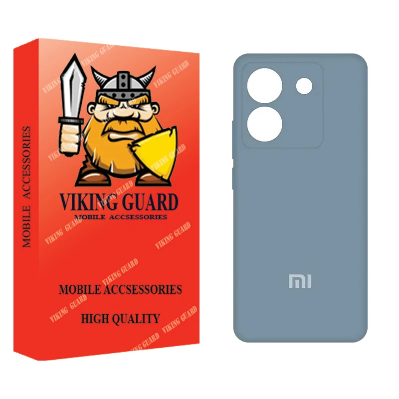 کاور وایکینگ قاب مدل سیلیکونی مناسب برای گوشی موبایل شیائومی Poco M7 Pro 5G