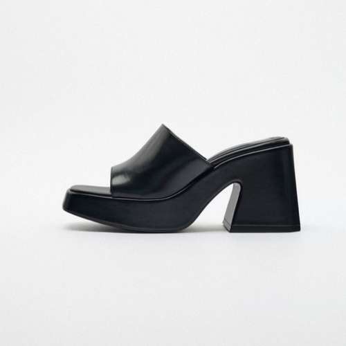 صندل زنانه زارا مدل CHUNKY HIGH HEEL