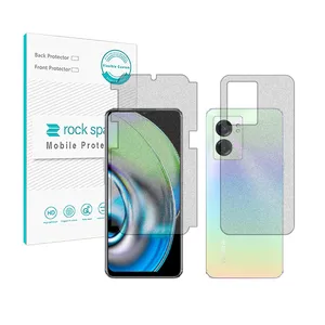 Rockspace model HyMTT Matte screen protector suitable for Realme V23 mobile phone along with back protector