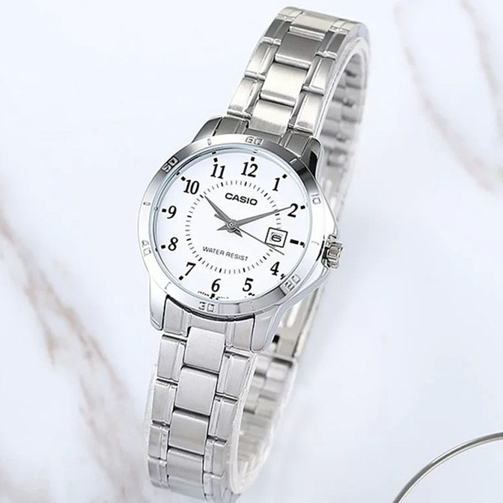 ساعت مچی عقربه ای زنانه کاسیو مدل LTP-V004D-7BUDF -  - 7
