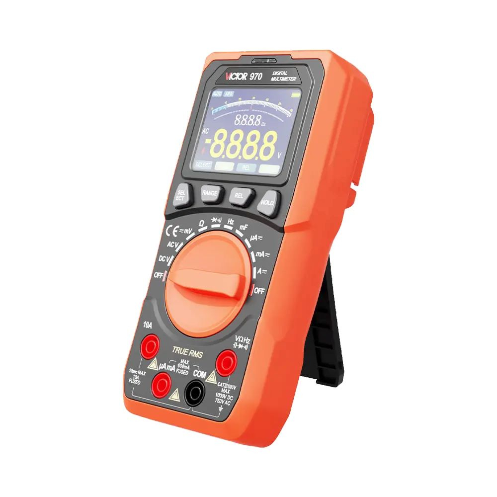 مولتی متر دیجیتال 10 آمپر ویکتور مدل VC970
