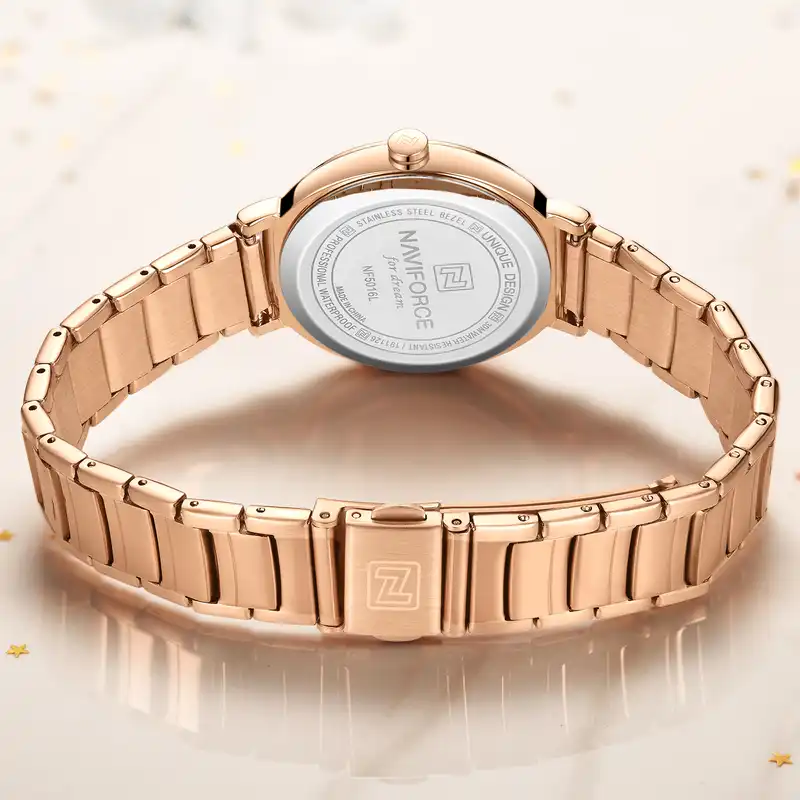 ساعت مچی عقربه ای زنانه نیوی فورس مدل 5016 کد 01