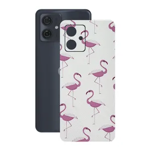 Remax cover sticker Leth model Flamingo design suitable for Motorola Moto G54 mobile phone