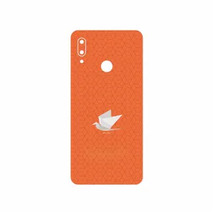 MAHOOT Minimalist origami bird Cover Sticker for Huawei P Smart 2019