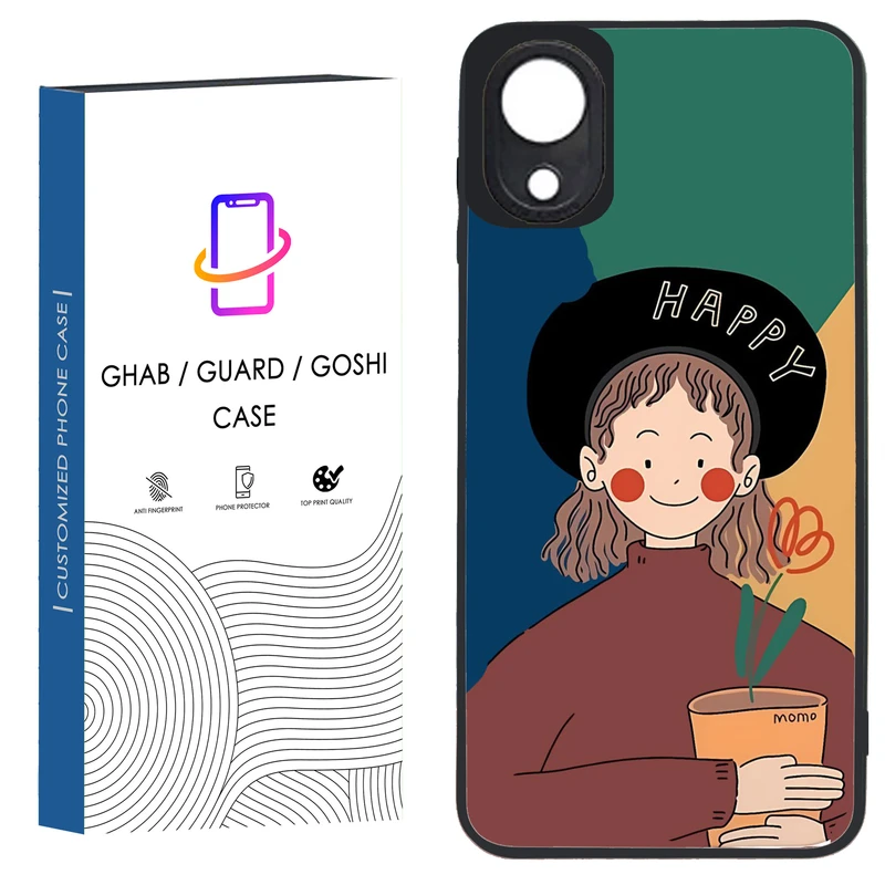 کاور قاب گارد گوشی طرح دخترانه کد 36 - tpu مناسب برای گوشی موبایل سامسونگ Galaxy A03 Core