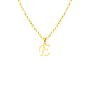 گردنبند نقره زنانه هایکا مدل حرف لاتین E کد n.ha2-11