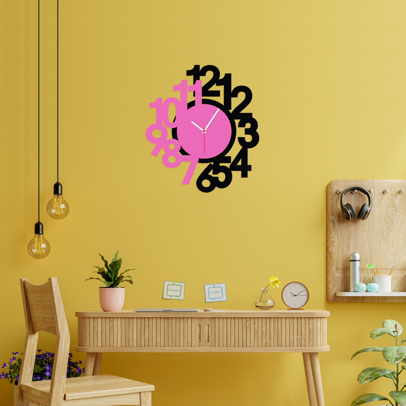 ساعت دیواری ماهوت طرح اعداد کد 088 - P