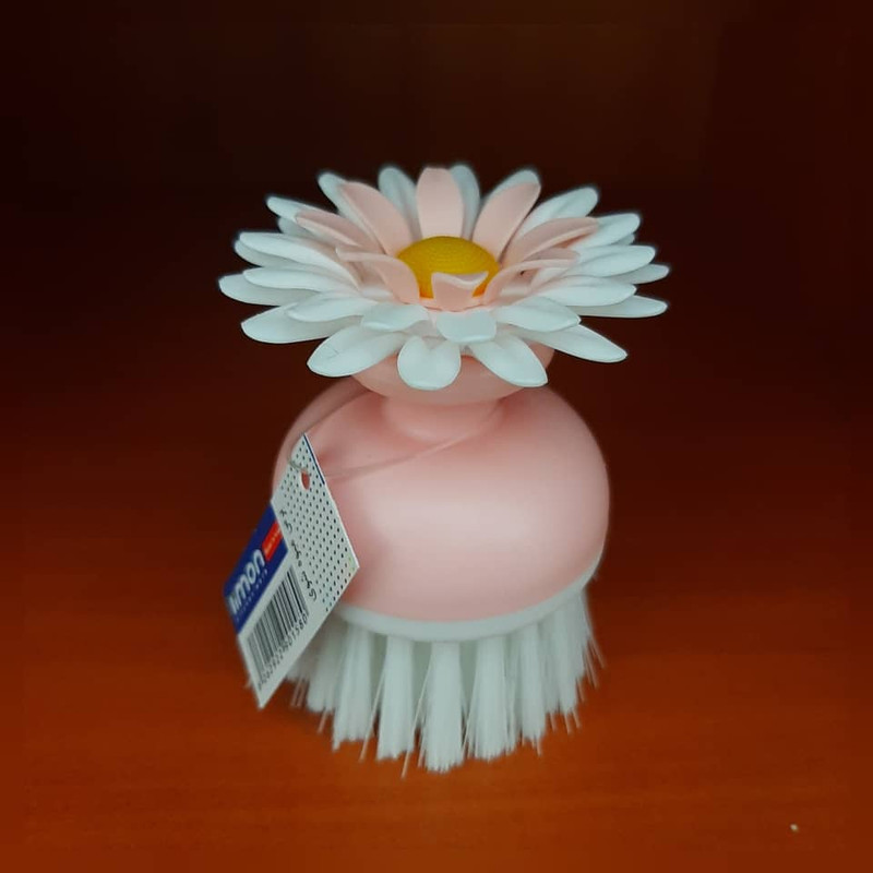 برس شستشو لیمون مدل flower