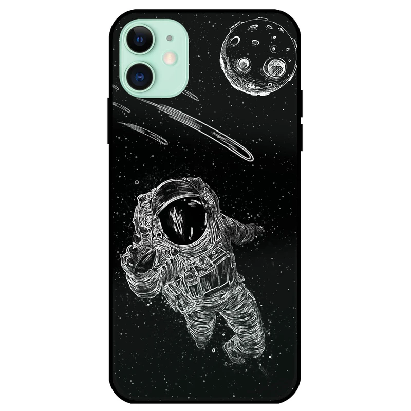 کاور مگافون طرح فضانورد مدل 1368 مناسب برای گوشی موبایل اپل iPhone 11                 